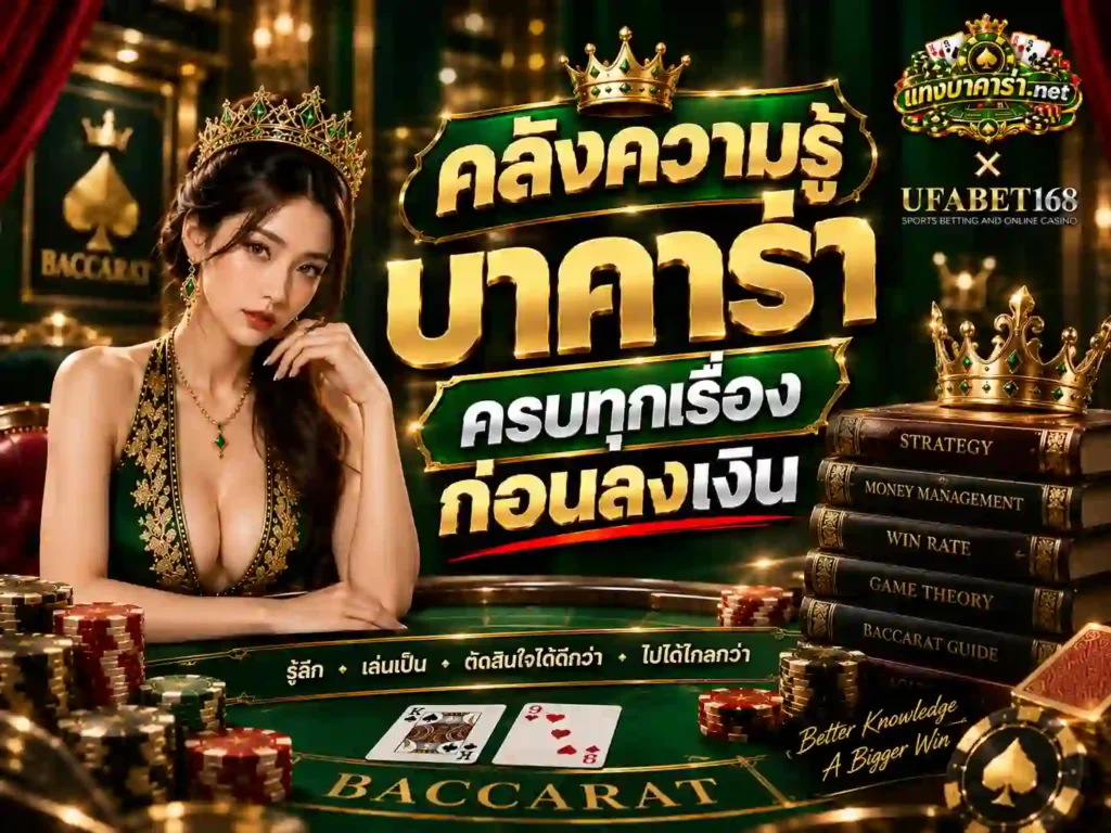 คลังความรู้ บาคาร่า ครบทุกเรื่องก่อนลงเงิน