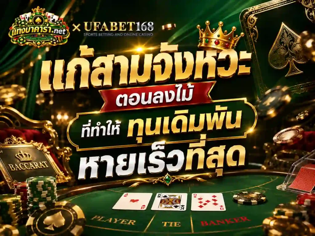 แก้สามจังหวะตอนลงไม้ ที่ทำให้ ทุนเดิมพัน หายเร็วที่สุด
